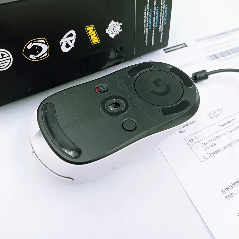 MYSZ BEZPRZEWODOWA LOGITECH G PRO 2 LIGHTSPEED BIAŁY GWARANCJA