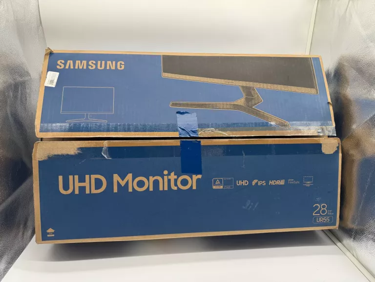 MONITOR SAMSUNG U28R550UQR 28'' 60HZ 3840X2160 KOMPLET
