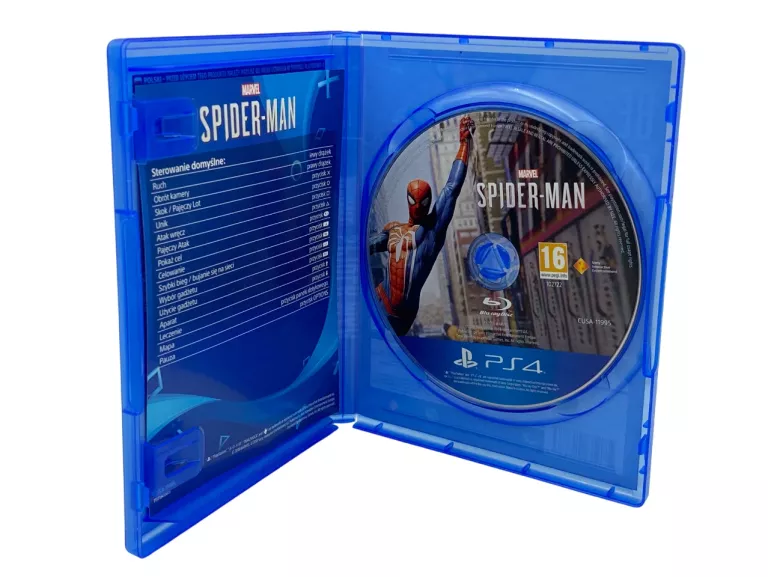 GRA MARVEL'S SPIDER-MAN PS4 PL POLSKA WERSJA SONY PLAYSTATION 4