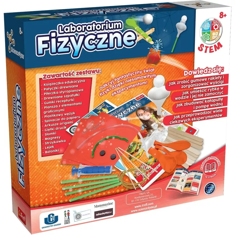 ZESTAW TREFL SCIENCE4YOU LABORATORIUM FIZYCZNE