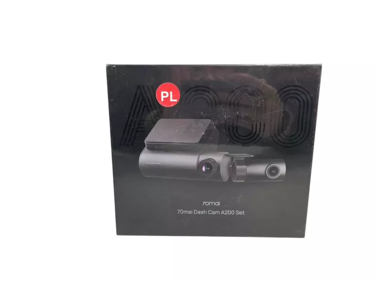 KAMERA SAMOCHODOWA 70MAI WIDEOREJESTRATOR SET A200 DASH CAM + TYLNA RC11