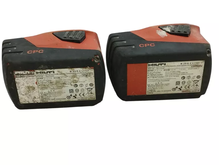 WKRĘTARKA AKUMULATOROWA HILTI SFC 22-A | 2X AKU 5.2AH | ŁADOWARKA