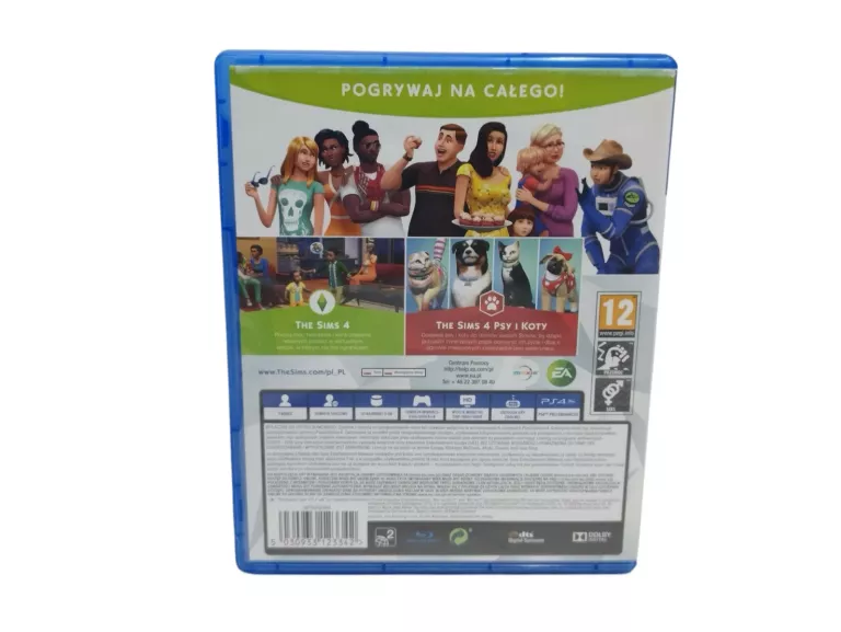 THE SIMS 4 ZESTAW + DODATEK PSY I KOTY PS4