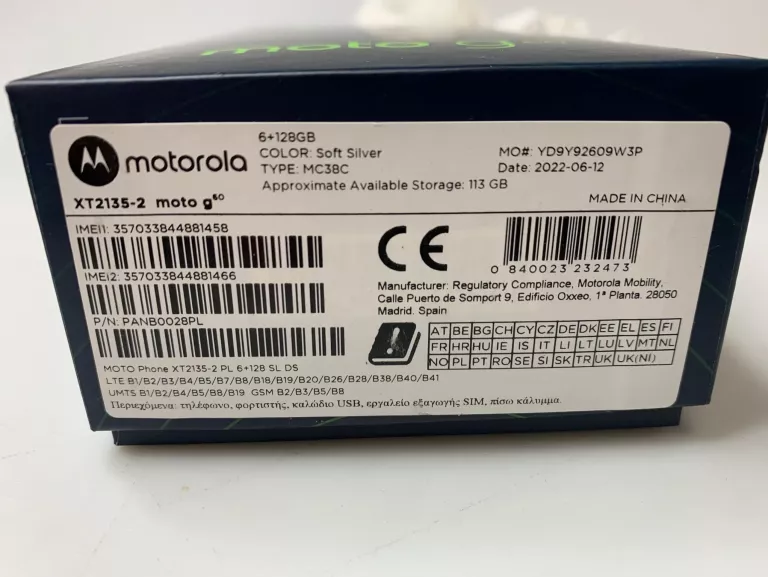 TELEFON MOTOROLA MOTO G60
