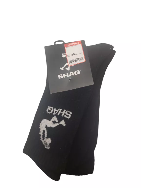 SKARPETY MĘSKIE SHAQ CZARNE 43-46 3-PACK