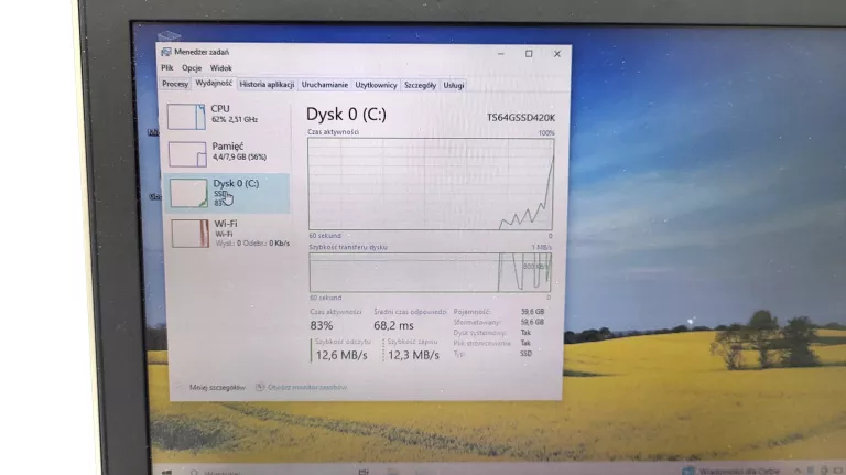 LAPTOP DELL E6420 (ZASILACZ)