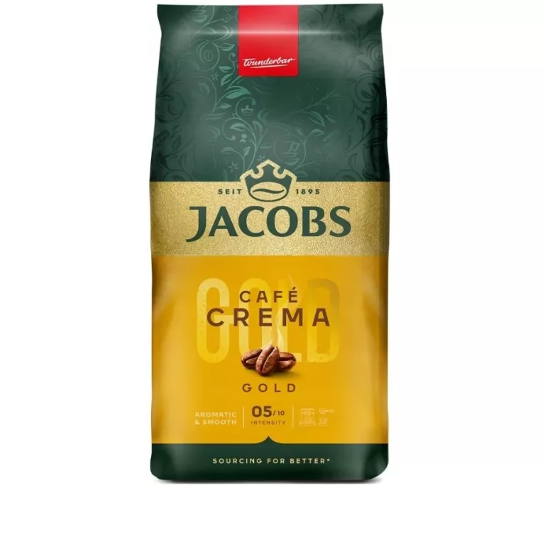 KAWA ZIARNISTA MIESZANA JACOBS CREMA GOLD 1000 G 8711000539217