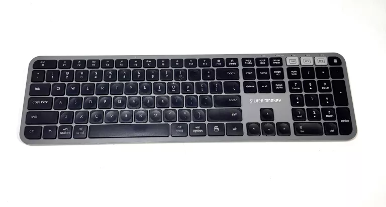 KLAWIATURA BEZPRZEWODOWA SILVER MONKEY K90