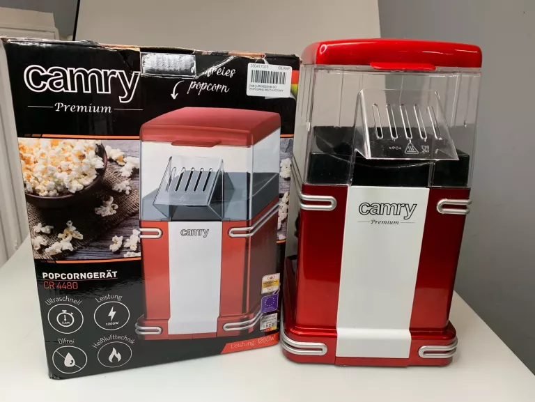 URZĄDZENIE DO POPCORNU BEZTŁUCZOWY POPCORN CAMRY
