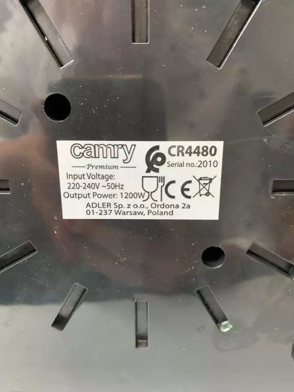 URZĄDZENIE DO POPCORNU BEZTŁUCZOWY POPCORN CAMRY