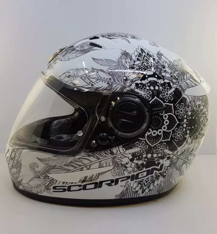 KASK INTEGRALNY SCORPION EXO-490 DREAM BIAŁY ROZ. S