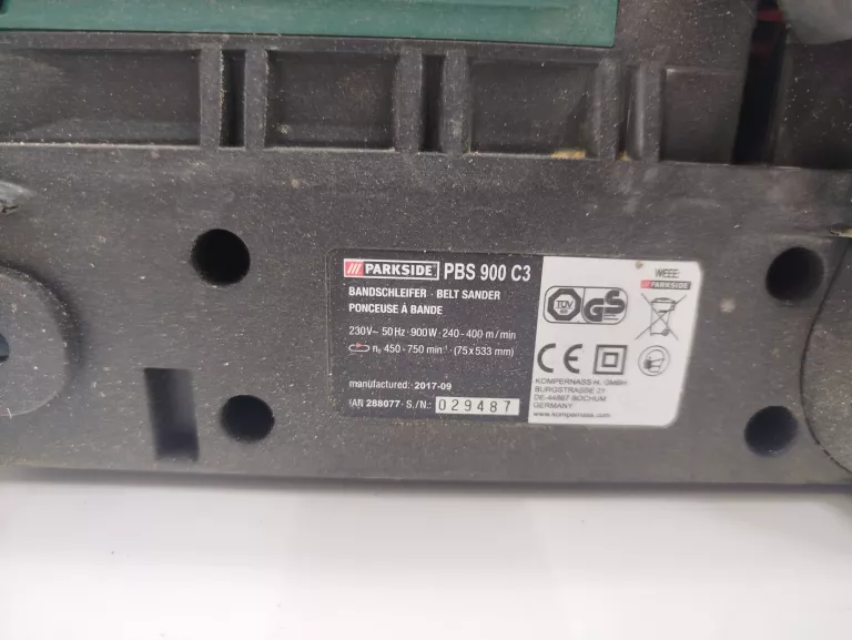 PARKSIDE PIASKARKA PBS 900 C3