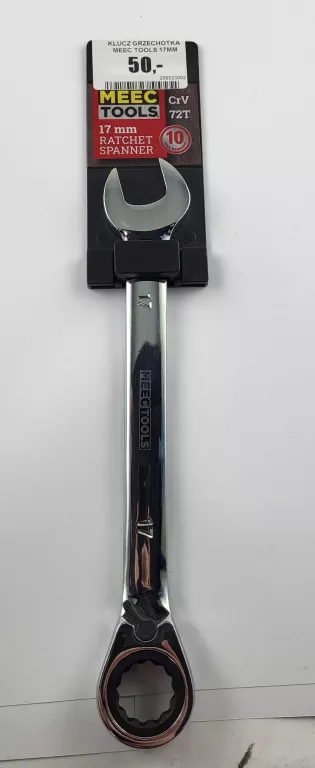 KLUCZ GRZECHOTKA MEEC TOOLS 17MM