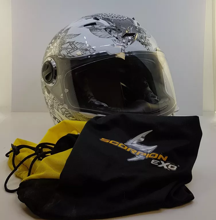 KASK INTEGRALNY SCORPION EXO-490 DREAM BIAŁY ROZ. S