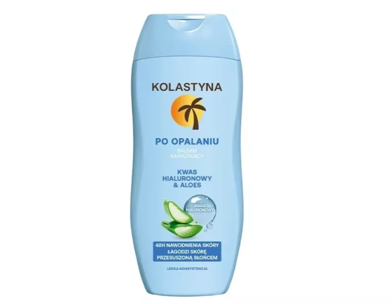 BALSAM PO OPALANIU NAWILŻAJĄCY LEKKI KOLASTYNA 200ML KWAS HIALURONOWY ALOE