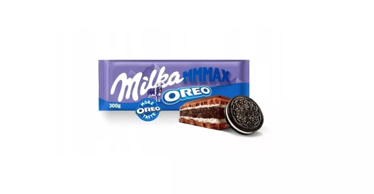 CZEKOLADA MILKA DUŻA MMMAX OREO Z CIASTECZKAMI OREO 300 G