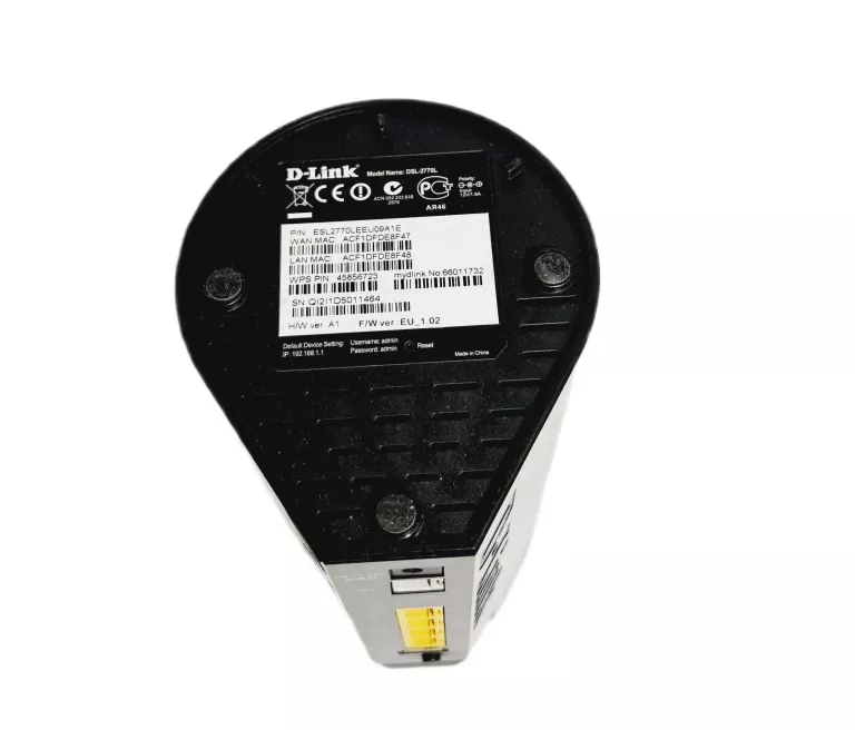 ROUTER D-LINK DSL-2770L