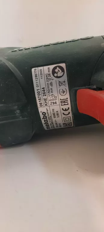 METABO MŁOTOWIERTARKA KHE 2644 W WALIZCE