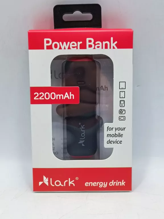 POWERBANK 2200MAH LARK KABEL USB