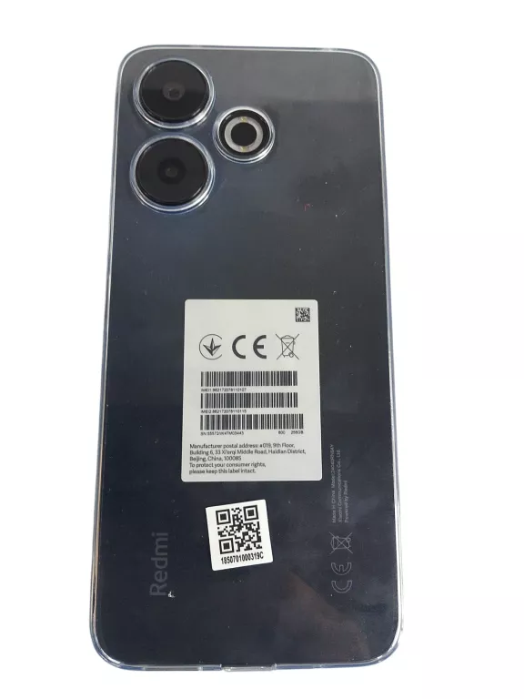 TELEFON XIAOMI REDMI 13 256/8GB KOMPLET