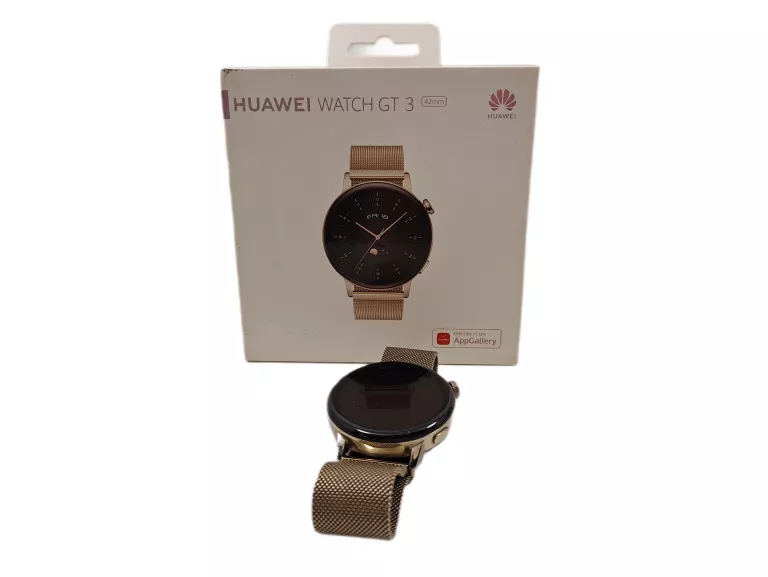 ZEGAREK SMARTWATCH HUAWEI WATCH GT 3 42MM ZŁOTY