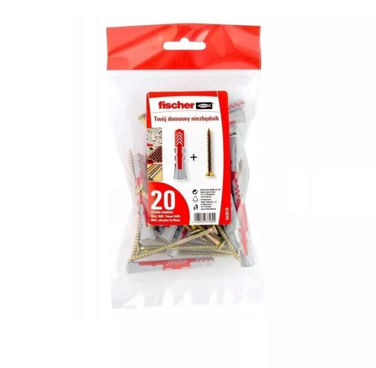 KOŁKI UNIWERSALNY FISHER 8 X 65 MM 4048962375824