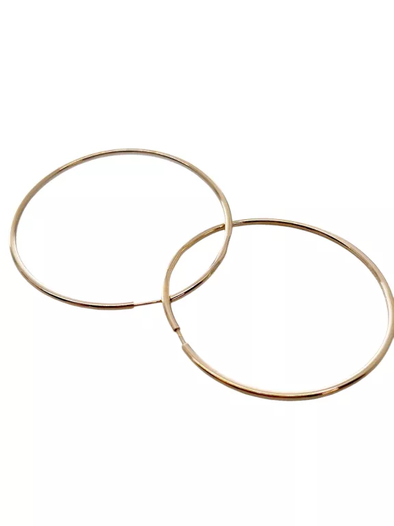 ZŁOTE KOLCZYKI KÓŁKA P585 2,55G
