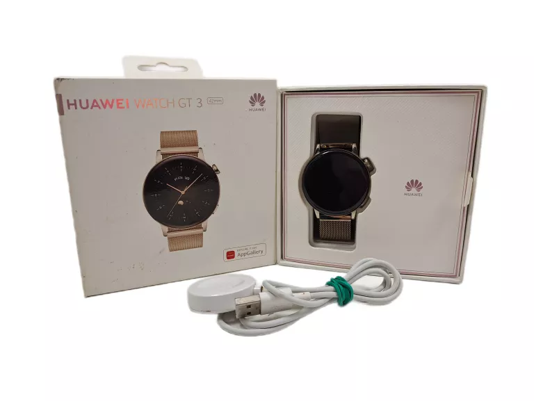 ZEGAREK SMARTWATCH HUAWEI WATCH GT 3 42MM ZŁOTY