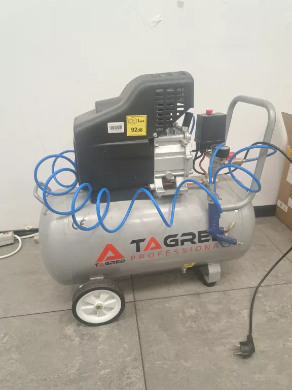 KOMPRESOR OLEJOWY SPRĘŻARKA TAGRED 50L V2 2 TŁOKI TA360