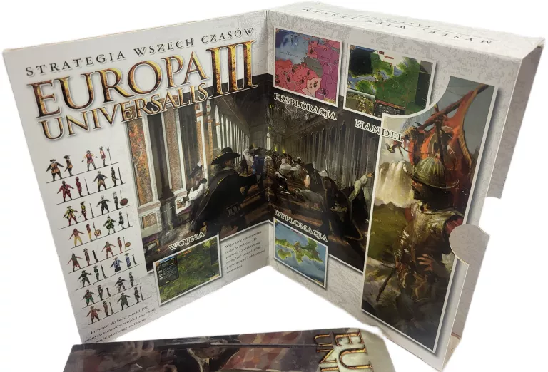GRA KOMPUTEROWA PC EUROPA UNIVERSALIS III POLSKA WERSJA NAPISY PL