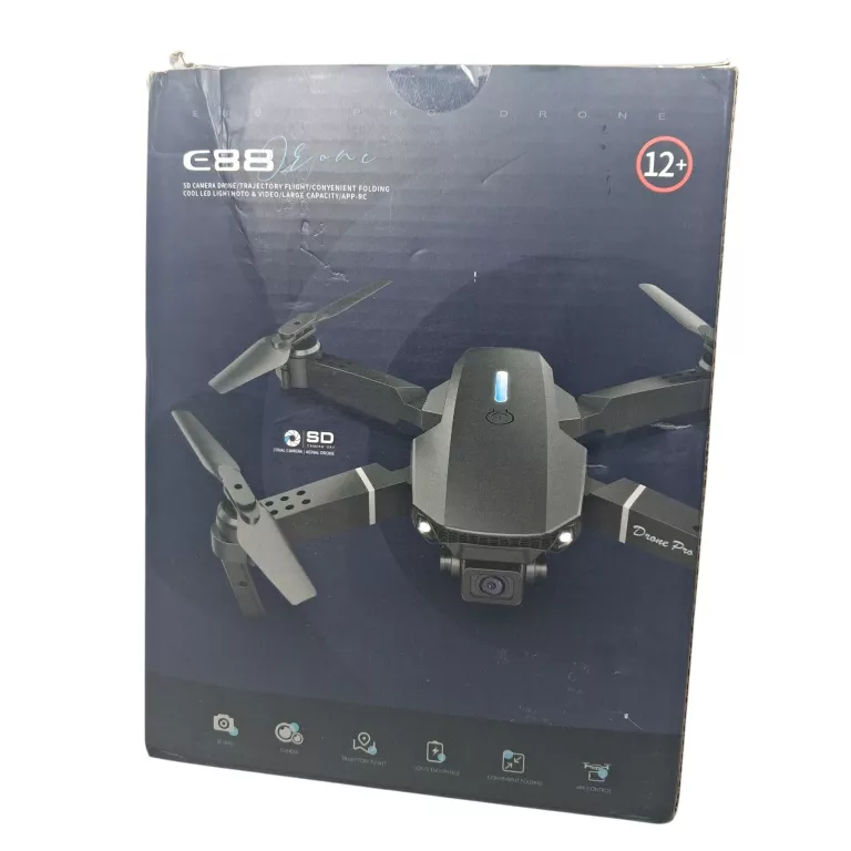 MINI DRON FACYFLY E88 Z KAMERĄ KOMPLET