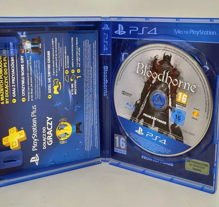 GRA PS4 BLOODBORNE PL NAPISY