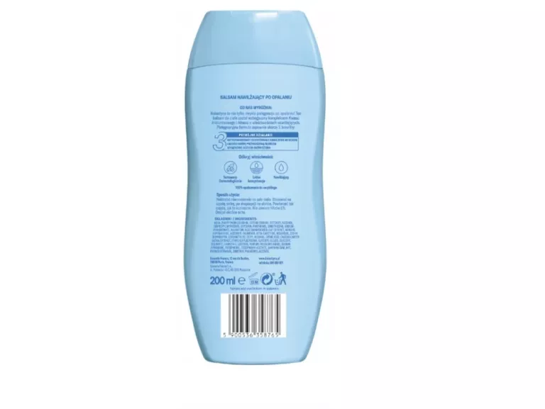 BALSAM PO OPALANIU NAWILŻAJĄCY LEKKI KOLASTYNA 200ML KWAS HIALURONOWY ALOE