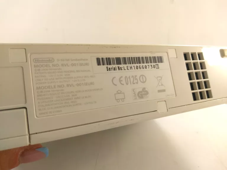 KONSOLA NINTENDO WII RVL-001 ZESTAW