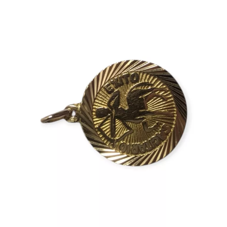 PIĘKNA ZŁOTA ZAWIESZKA ZODIAK STRZELEC 1,74G 585