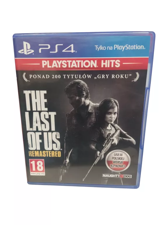 THE LAST OF US REMASTERED SONY PLAYSTATION 4