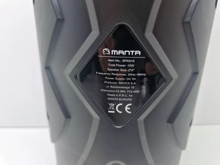 GŁOŚNIK MANTA SPK815