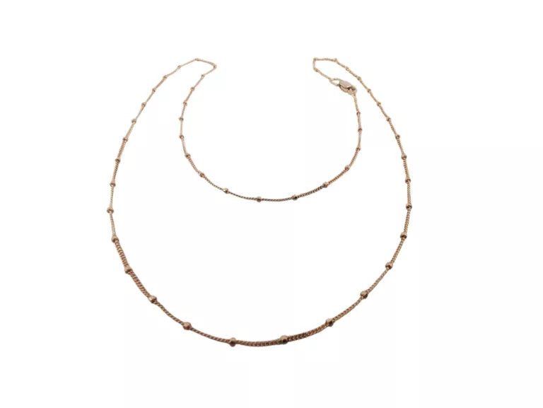 ZŁOTY ŁAŃCUSZEK 2,82/585 44CM
