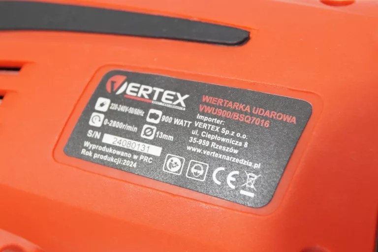 WIERTARKA VERTEX VWU900! GW!