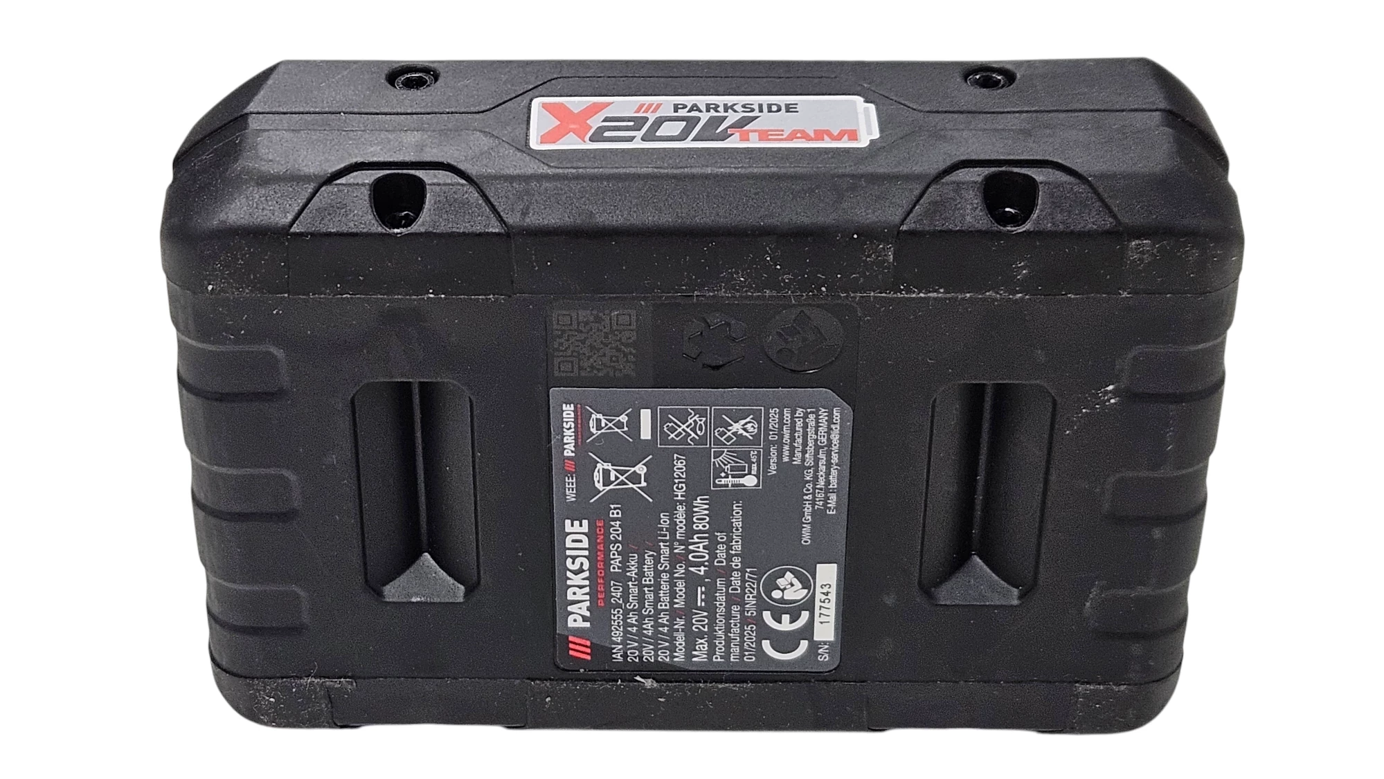 akumulator-bateria-parkside-paps-204-b1-4ah-ean-gtin-4052916109892