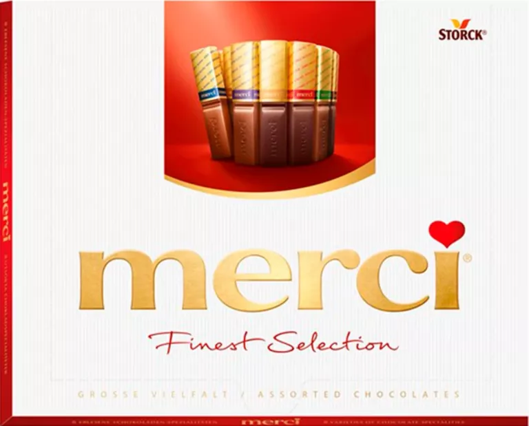 CZEKOLADKI MERCI 250G