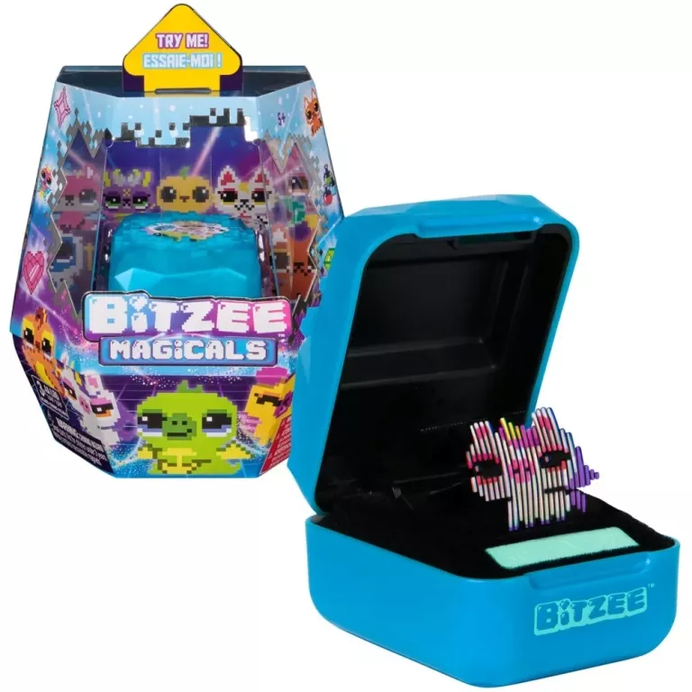 BITZEE MAGICALS INTERAKTYWNE ZWIERZĄTKO CYFROWE 20W1 HOLOGRAM