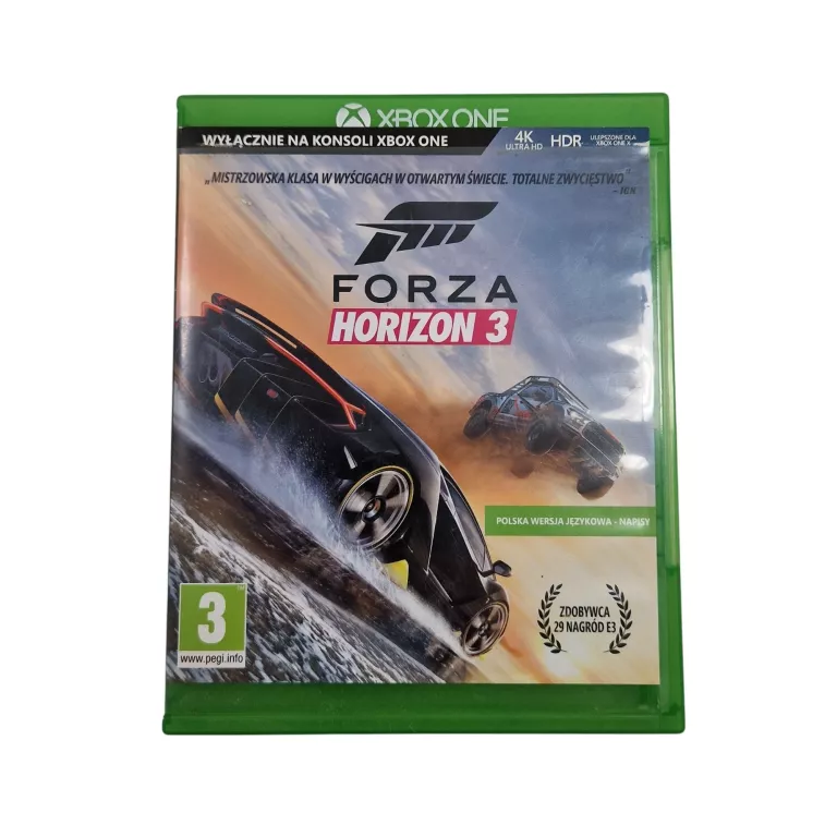 GRA FORZA HORIZON 3 XBOX ONE