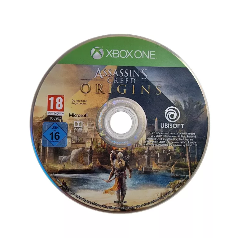 GRA ASSASSINS CREED ORIGINS XBOX ONE