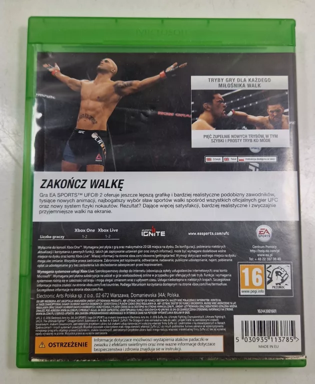 GRA UFC 2 XBOX ONE