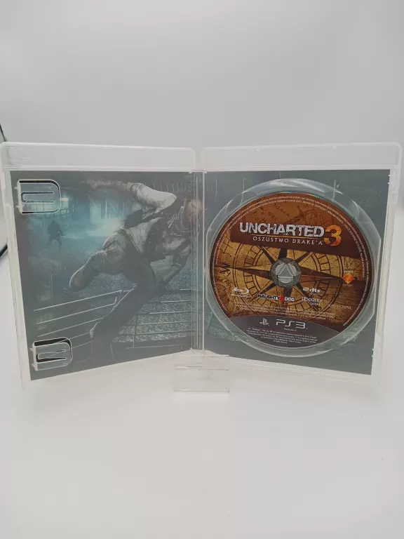PS3 UNCHARTED 3 OSZUSTWO DRAKE'A