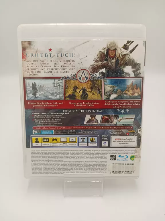 PS3 ASSASSIN'S CREED III