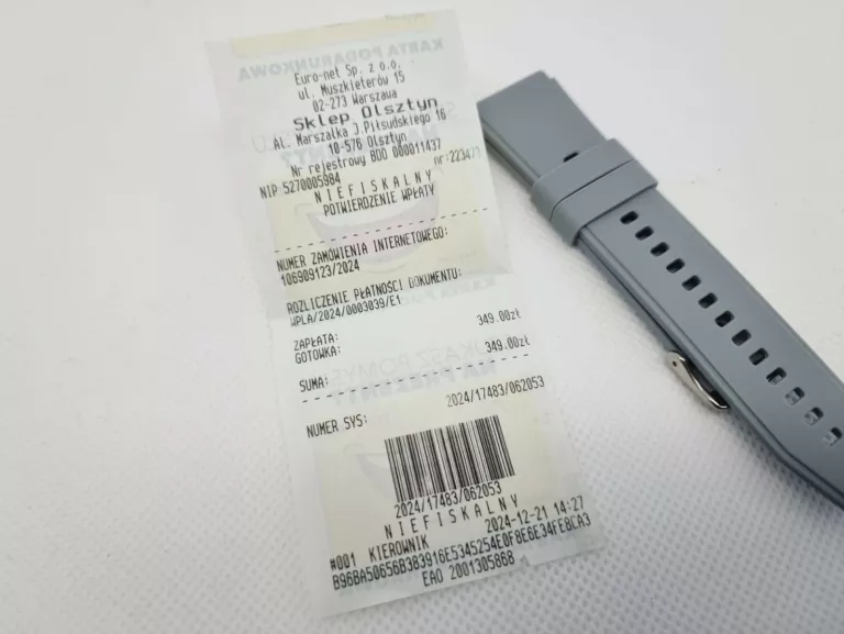 SMARTWATCH FOREVER GRAND 2 SW-710 - SREBRNY