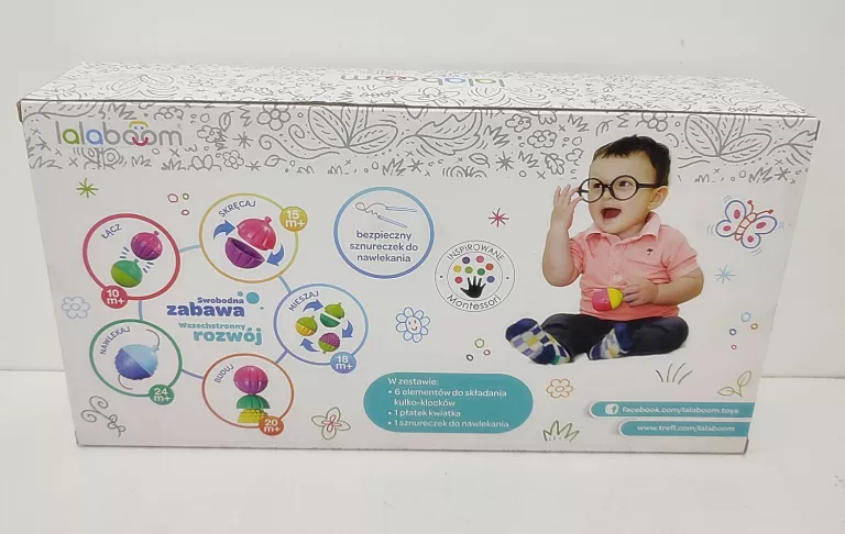 TREFL LALABOOM STACJA AKTYWNOŚCI Z KULKO- KLOCKAMI 61083