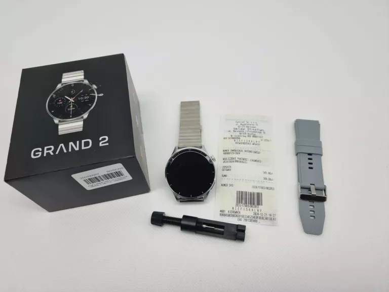 SMARTWATCH FOREVER GRAND 2 SW-710 - SREBRNY